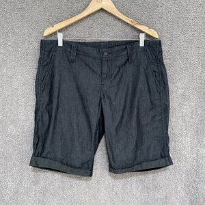 Banana Republic Jean Shorts Chambray Denim 12" Bermuda Shorts